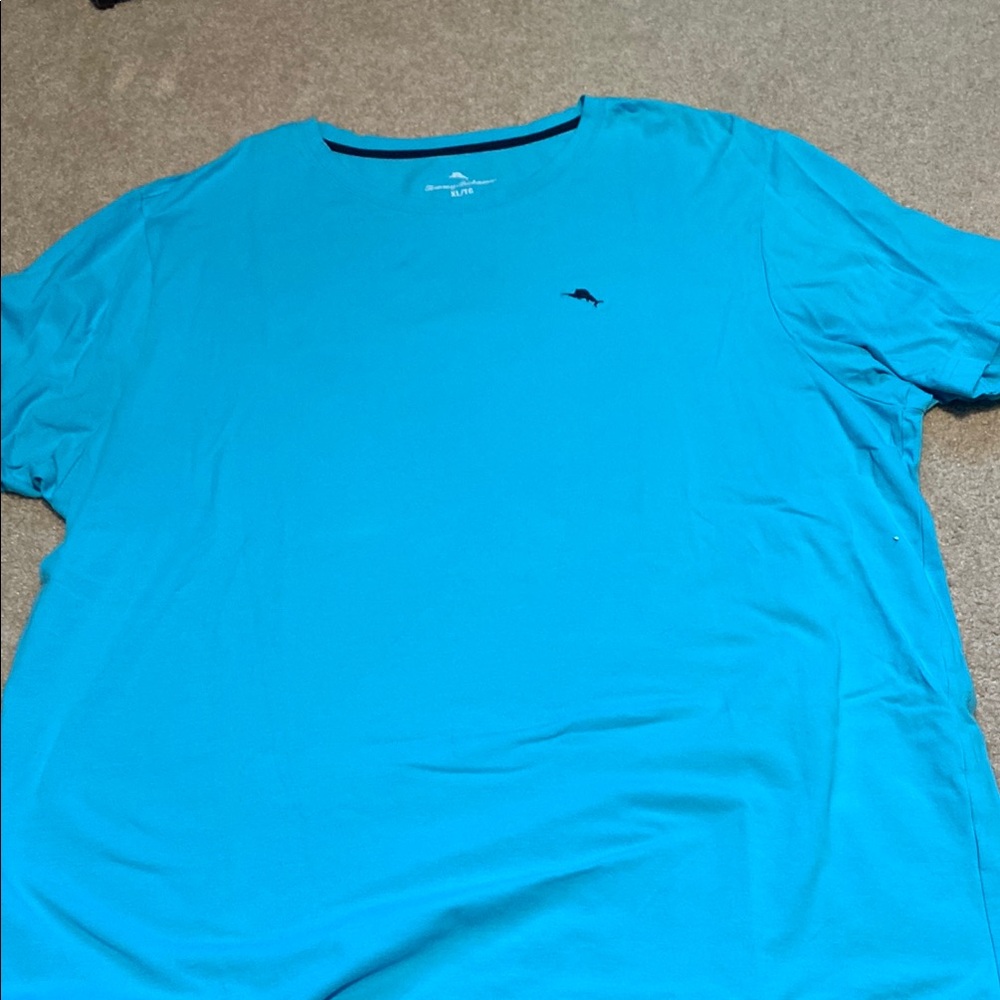 Tommy Bahama Men's Blue T-Shirt